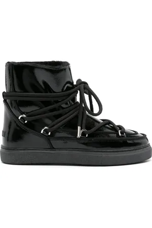INUIKII Classic leather lace-up boots