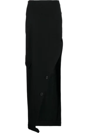 MONSE High-waisted cotton skirt