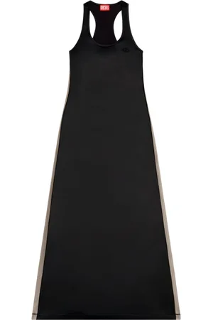 Diesel D-Arlyn racer-back flared dress