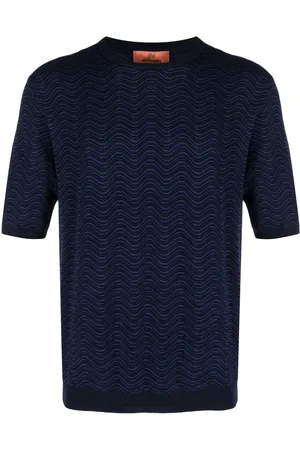 Missoni Wave-pattern crew-neck T-shirt