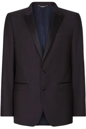 Dolce & Gabbana Contrasting lapels two-piece suit