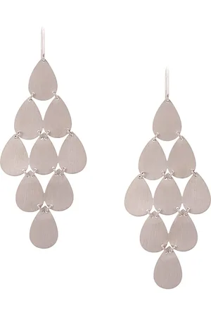 Irene Neuwirth 18kt gold nine-drop chandelier earrings