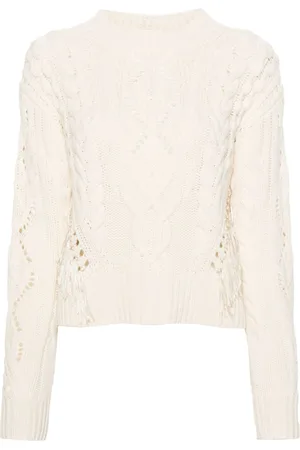Vince Cable-knit merino-blend jumper