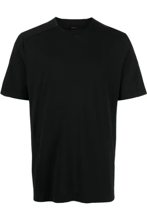 TRANSIT Round-neck cotton-blend T-shirt