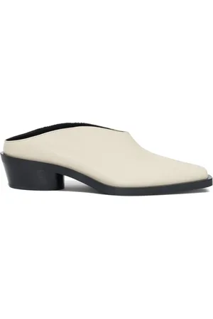 Proenza Schouler Bronco leather mules
