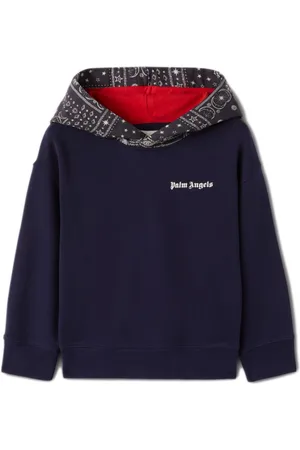 Palm Angels Astro Paisley logo-print hoodie