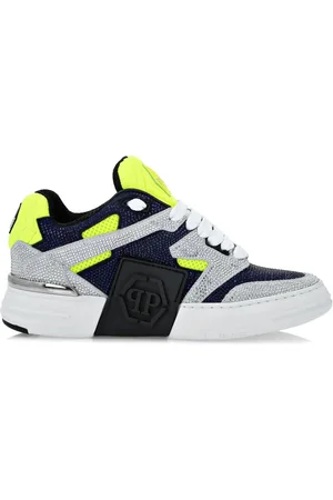 Philipp Plein Phantom Kick$ crystal-embellished sneakers