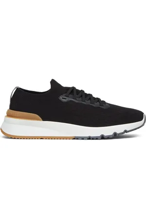 Brunello Cucinelli Low-top knitted sneakers