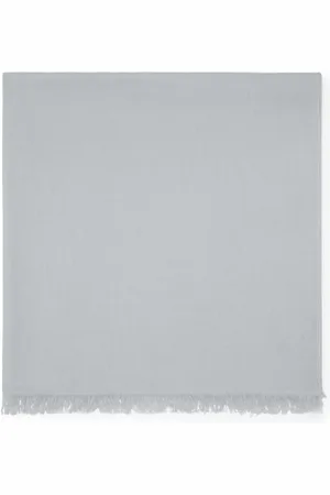 Brunello Cucinelli Fringed-edge cashmere scarf