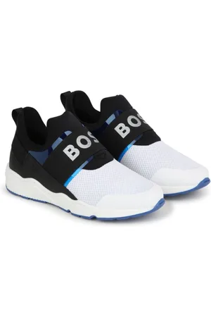 HUGO BOSS Logo-print slip-on sneakers