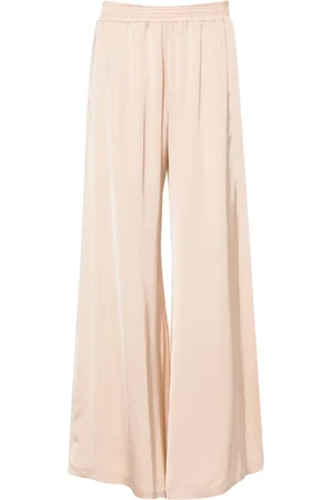 Fabiana Filippi Wide-leg satin trousers
