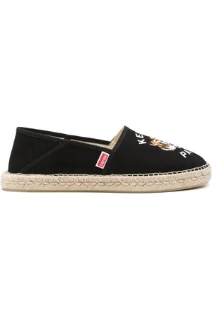 Kenzo Tiger Head canvas espadrilles
