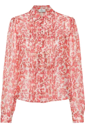 Etro Berry-print silk shirt