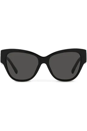 Dolce & Gabbana Logo-embossed butterfly-frame sunglasses