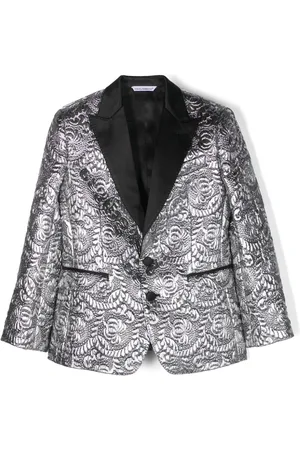 Dolce & Gabbana Tailored lamé blazer