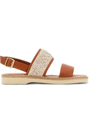 Hogan H660 woven leather sandals