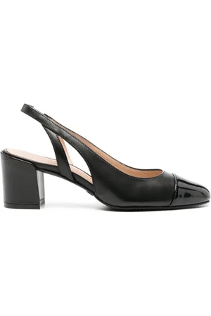 Stuart Weitzman Sleek 50mm leather pumps