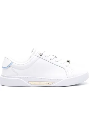 Tommy Hilfiger Court panelled leather sneakers