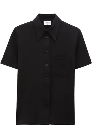 Filippa K Monogram-embroidered jersey shirt