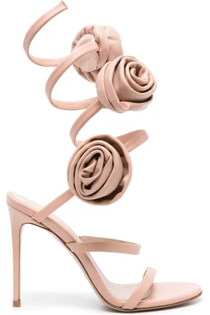 LE SILLA Rose 110mm spiral-design sandals