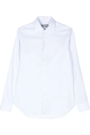 CANALI Striped cotton shirt
