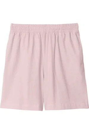 Burberry Equestrian Knight-print cotton shorts