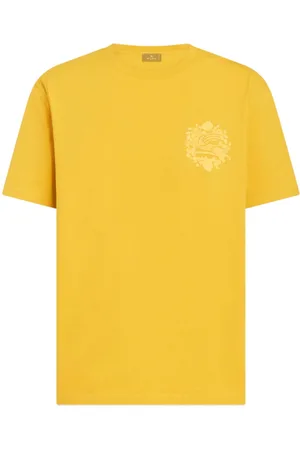 Etro Pegaso-embroidered cotton T-shirt