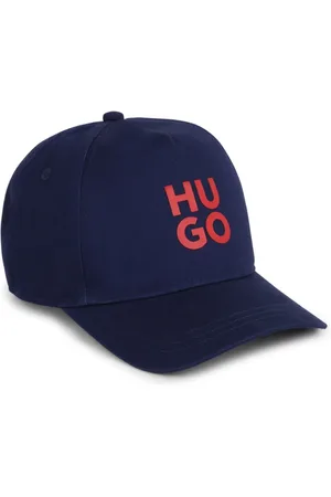 HUGO BOSS Logo-print cotton cap