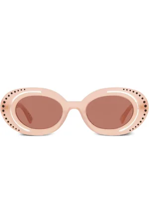 Marni Zion Canyon oval-frame sunglasses