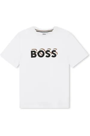 HUGO BOSS Logo-print cotton T-shirt