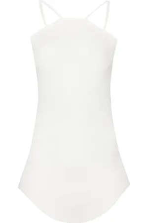 Rick Owens Scorpio ribbed-knit tank top