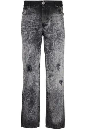 Balmain Mid-rise straight-leg jeans