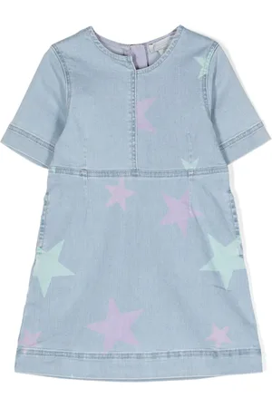 Stella McCartney Star-print denim dress