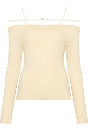 Jacquemus Le Sierra off-shoulder top