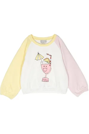 Stella McCartney Lemonade-print cotton sweatshirt