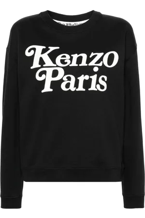 Kenzo X Verdy flocked-logo sweatshirt