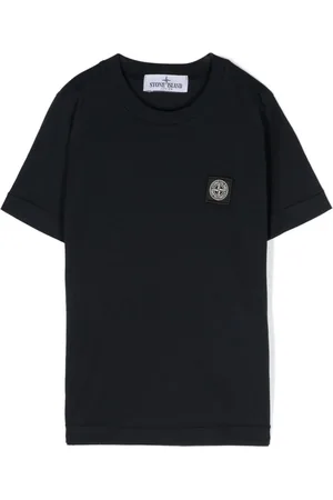 Stone Island Compass-patch cotton T-shirt