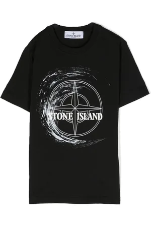 Stone Island Logo-print cotton T-shirt