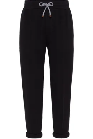 Brunello Cucinelli Drawstring-waist track pants