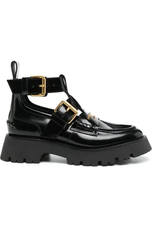 Alexander Wang Carter box ankle-strap boots