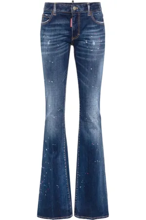 Dsquared2 Twiggy mid-rise flared jeans