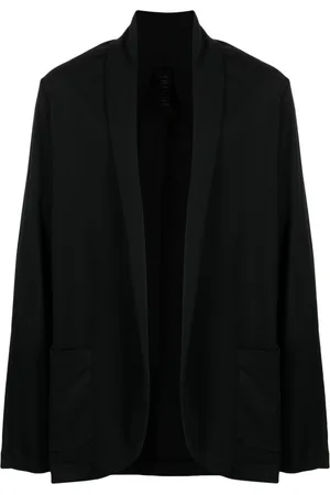TRANSIT Narrow notch-lapel cotton blazer