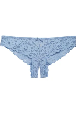 FLEUR DU MAL Charlotte crotchless panty