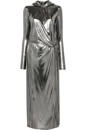 Diesel D-Fanzy hooded wrap dress