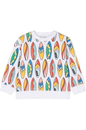 Stella McCartney Surfboard-print cotton sweatshirt