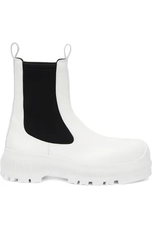 Jil Sander Slip-on leather Chelsea boots