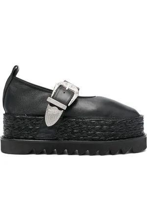 TOGA PULLA 70mm leather espadrilles