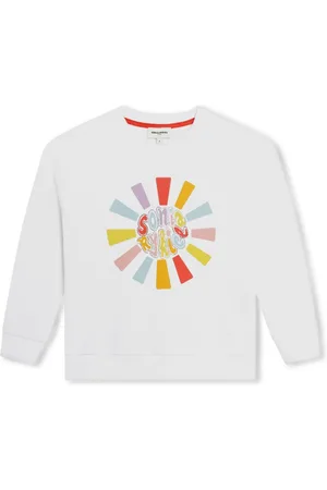 Sonia Rykiel Enfant Logo-print cotton sweatshirt