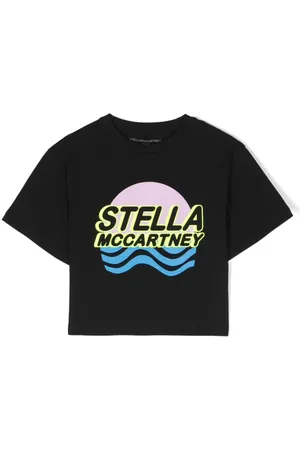 Stella McCartney Logo-print cropped T-shirt