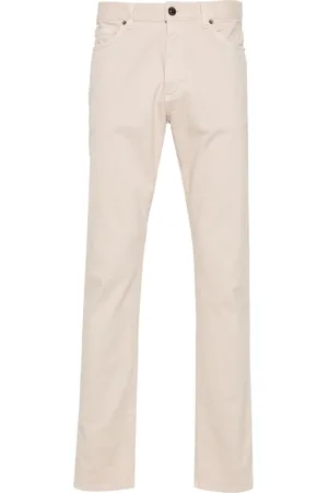 Ermenegildo Zegna Cotton straight-leg trousers